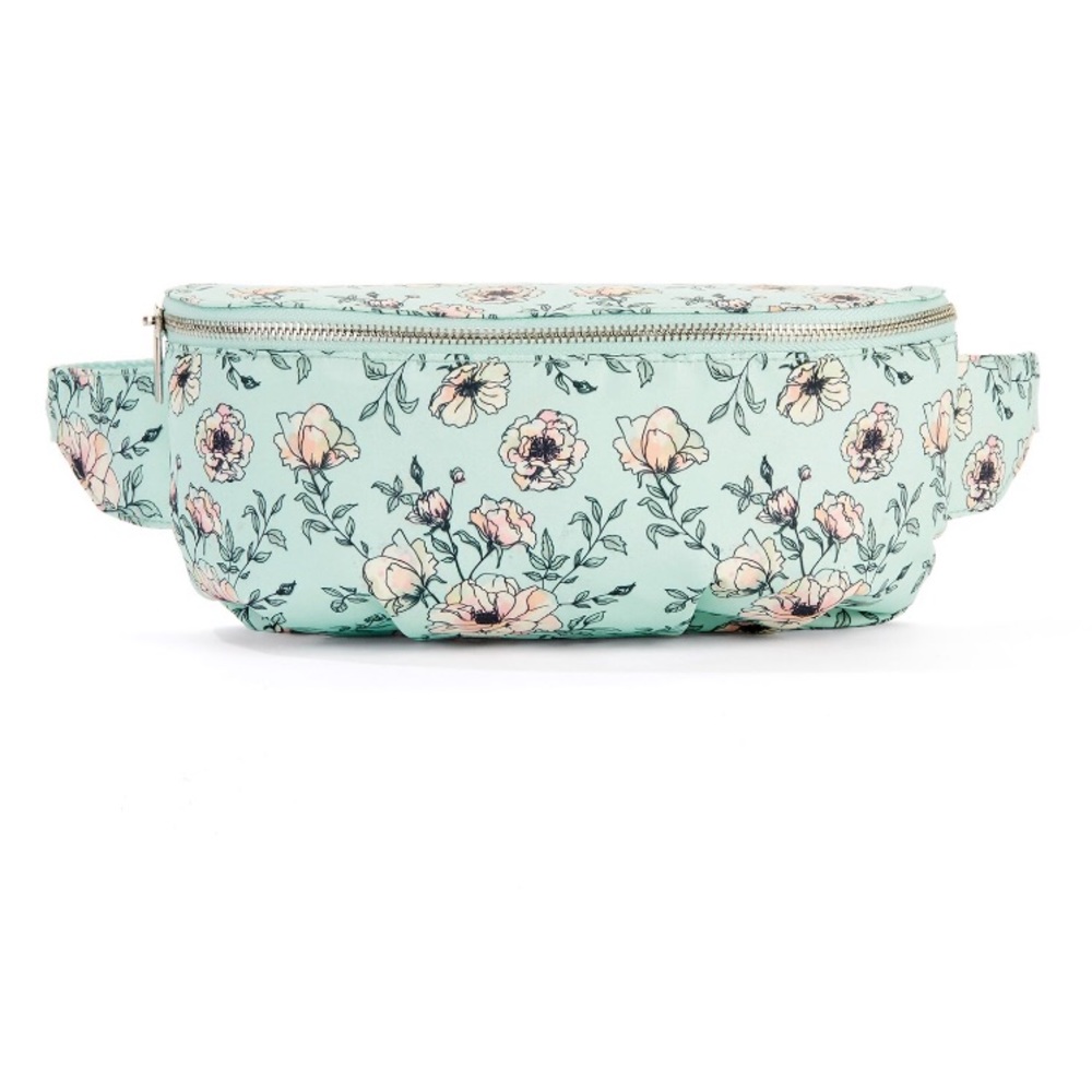 Floral adjustable fanny pack